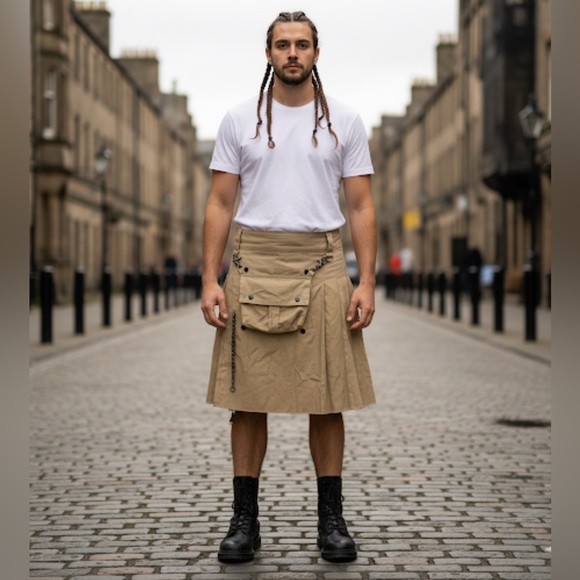 Men’s Cotton Kilt SZ 44 - Picture 1 of 5